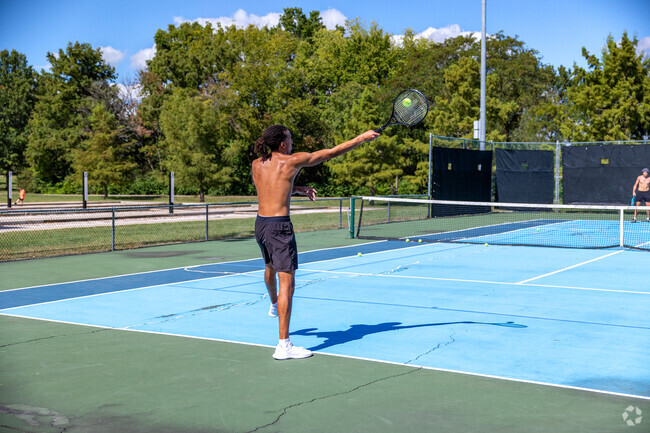 Play a game of tennis at Cosmopolitan Park by Old Southwest.