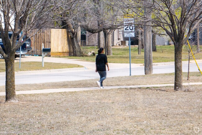 Take an evening stroll through the paved paths at Orchard Breeze.