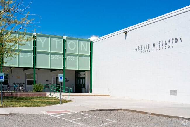Archie Clayton Middle School in Reno is within walking distance for many of the students.