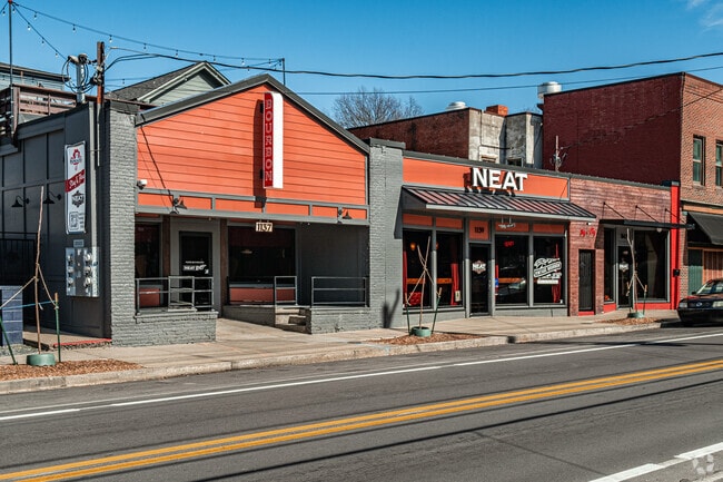Grab some friends and relax at Neat Bourbon Bar and Bottle Shop in Cherokee Triangle.