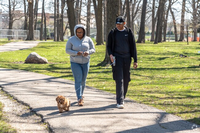 Shiloh Park in Zion is a perfect place for a walk.