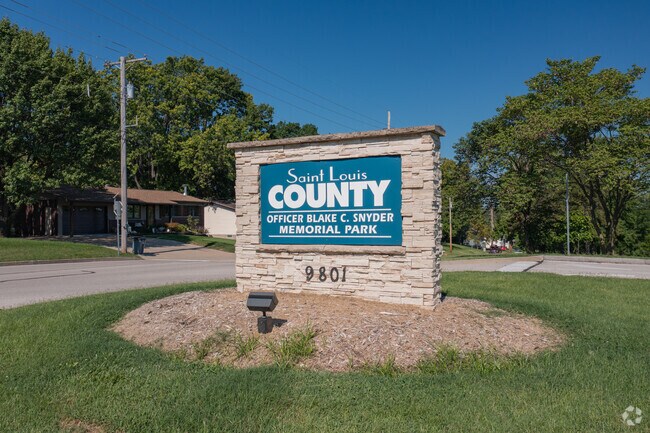 Entrance to Officer Blake C. Snyder Memorial Park in Green Park.