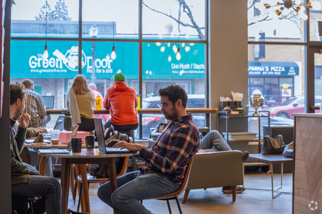 Strange Matter Coffee offers a great coffee menu, located in the Fairview Area neighborhood.
