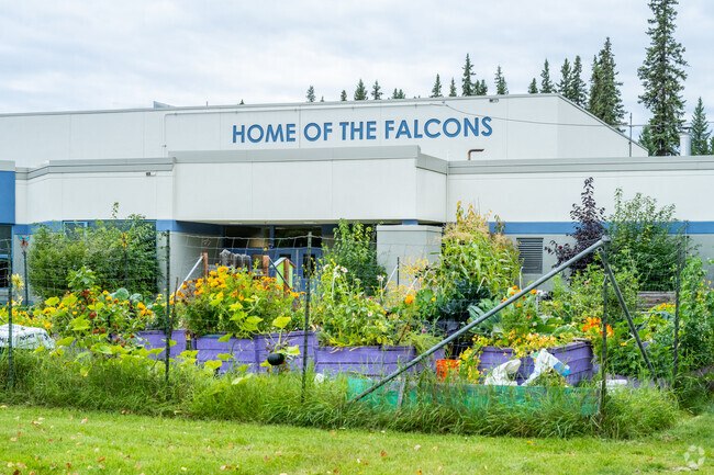 University Park Elementary School has its own garden to learn about horticulture.