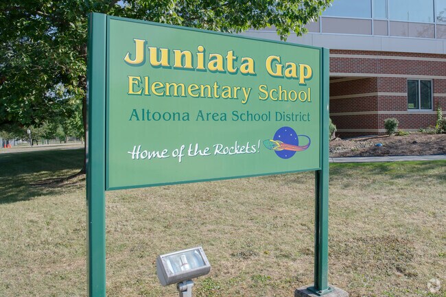 The home of the Rockets is the Juniata Gap Elementary School, part of the Altoona Area district.