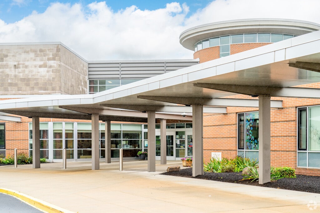 Pfaff Elementary School receives an overall B+ grade from niche.com.