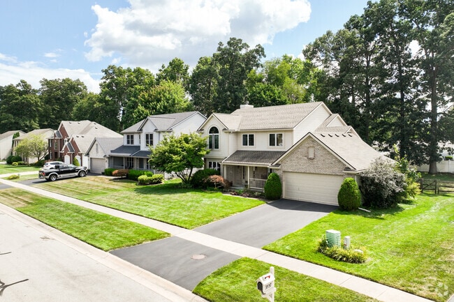 Newer build large homes are a great option for families in Lambertville.
