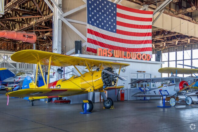 The Naval Station in Lower Township is a museum filled with vintage aircrafts.