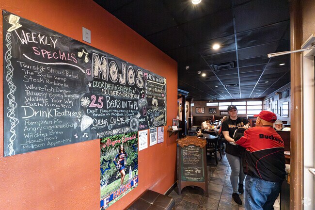 Mojo's is a great option for takeout for residents in Jackson.