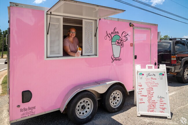 Semmes has Food Truck Fridays every Friday in the Spring on Main Street.