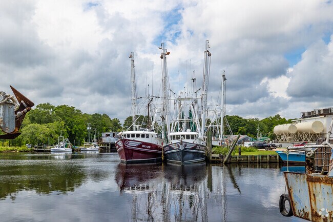 Bayou La Batre is a small tight knit shrimping village South of Mobile, AL.