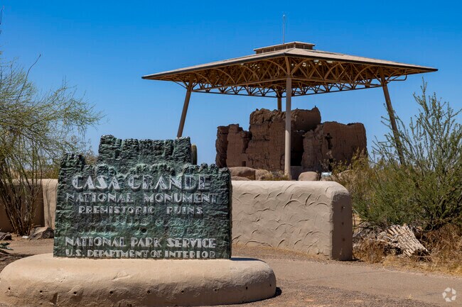 Casa Grande National Monument sits on the north end of Coolidge.