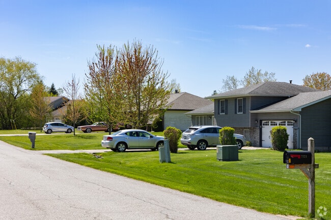 Homes in Ainsworth commonly have large lots and two-car garages.