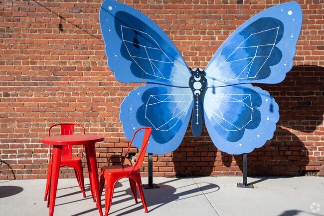 Downtown Zebulon, NC has cute cafes and shops.