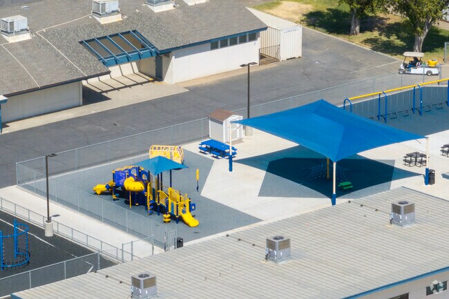 The recess area at Planada Elementary School in Planada.