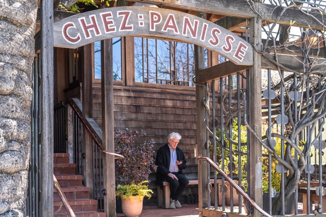 Alice Waters' acclaimed flagship downstairs & cafe upstairs offer seasonal fare.