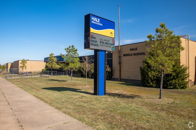 Hale Middle School is a popular schooling option in the area.