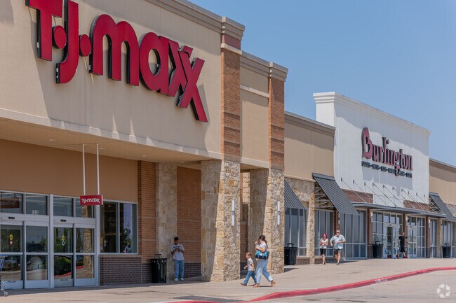 The Lawton Marketplace near Hunter Hills features popular name-brand retailers for shopping.