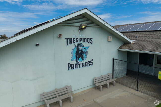 Tres Ninos Union School in San Benito County is proud to be Home of the Panthers.
