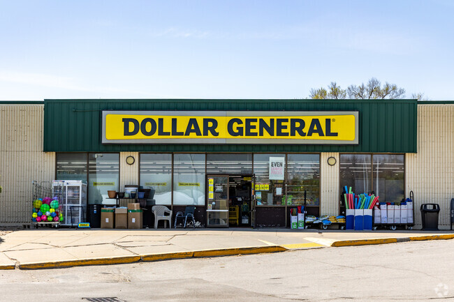 Dollar General has the essentials just north of McPherson Hills.