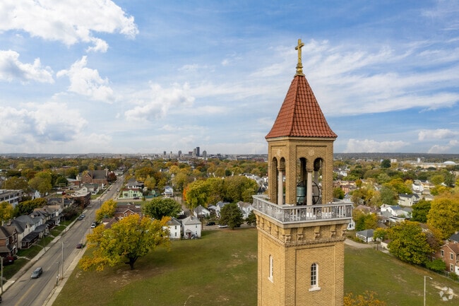 Burkhardt is connected to main thoroughfares.