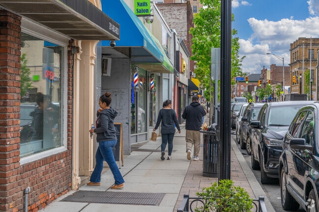 Main Street in South Hackensack offers a quiet stroll for residents.