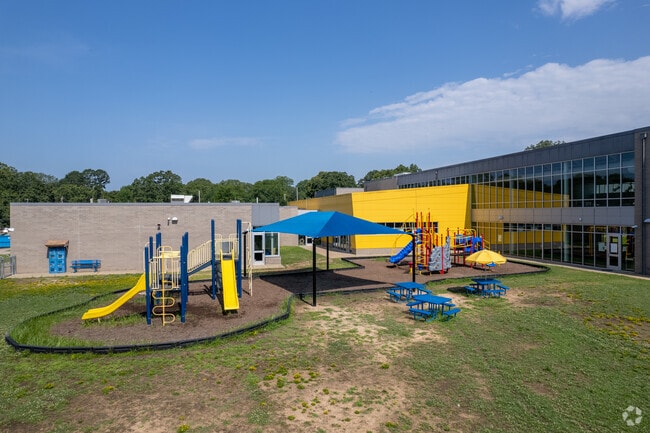 The playground at  Lakewood Elementary School.