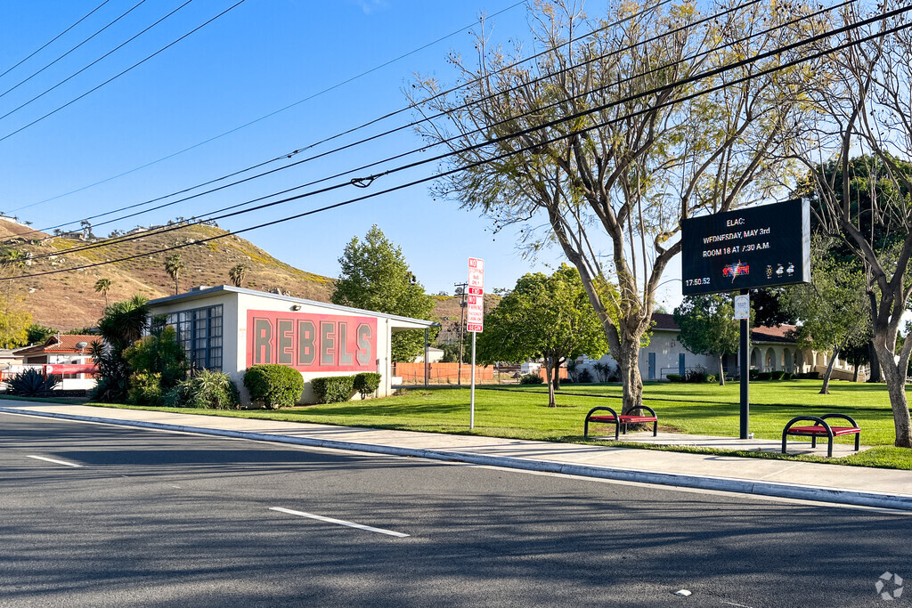 Alvord Continuation High School can be found on Pierce Street in La Sierra.