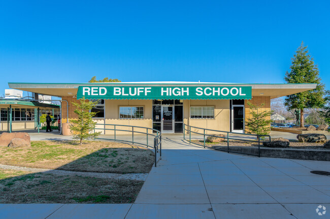 Visitors must check in at the Red Bluff High School office.