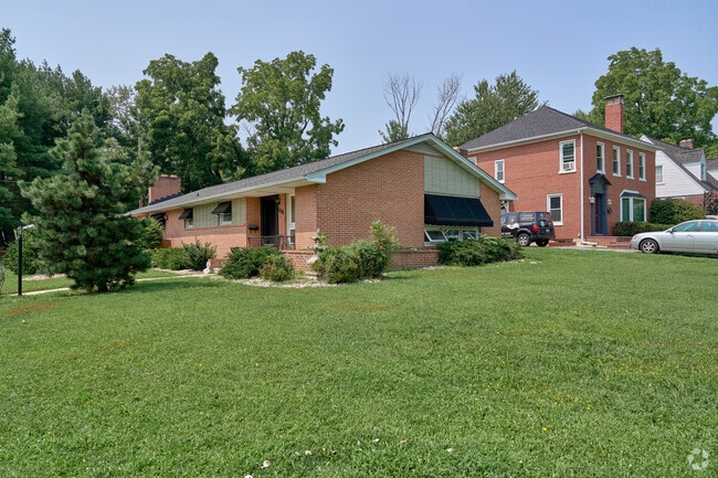Ranch style homes are common throughout Hagerstown.