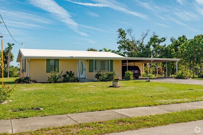 Older single-family homes can be found in the Villas area.