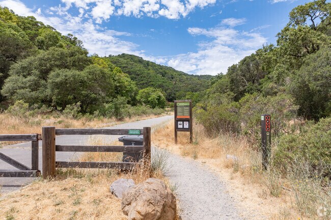 Enjoy a hike to Buck Gulch Falls in the Loma Verde Preserve.
