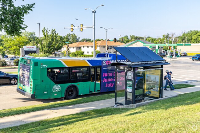 Hop on the bus in White Manor and be downtown in minutes.