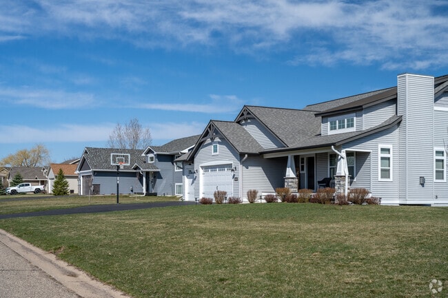 New Richmond is a growing community with rows of newly built homes.