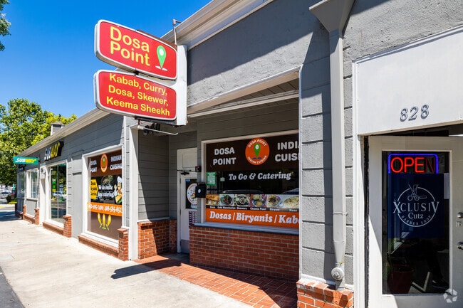 The Dosa Point restaurant is located on Willow Road.