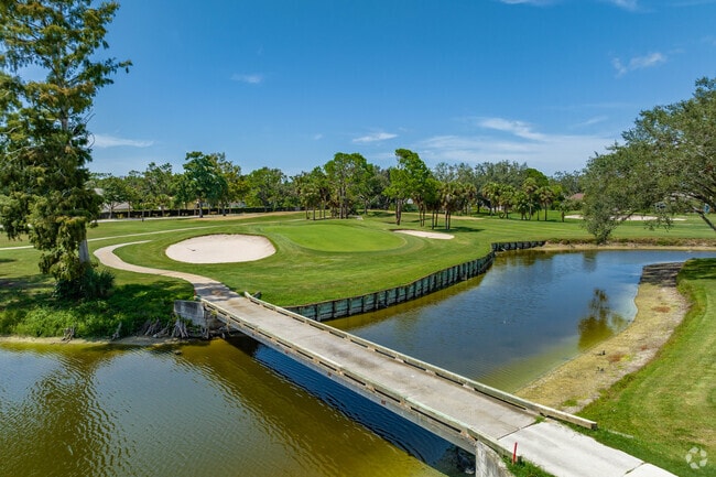 The beauty of golf course living is a main feature in Boca Royale.