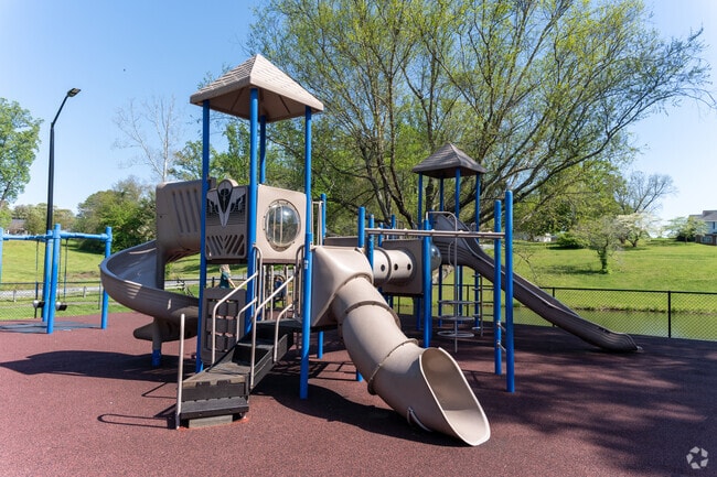 Kids love the playground at Covington Memorial Park in Rural Hall.