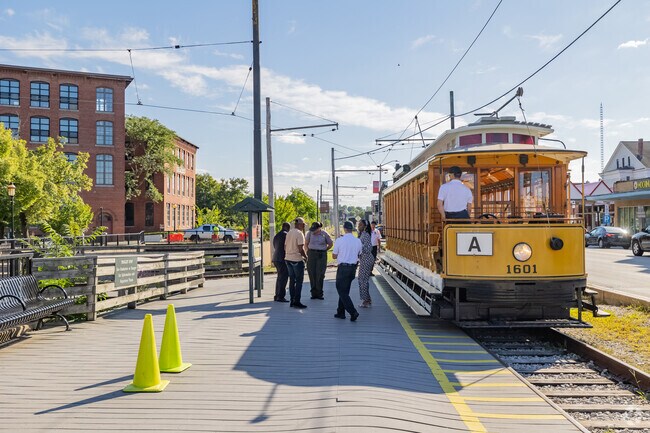 Residents and visitors can hop on the Lowell streetcar for a historic ride in the city.