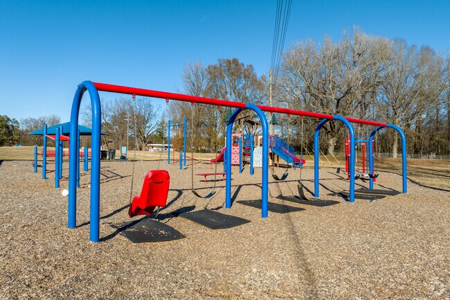 There is an ADA approved swing at Strayhorn Elementary School in Tate County.