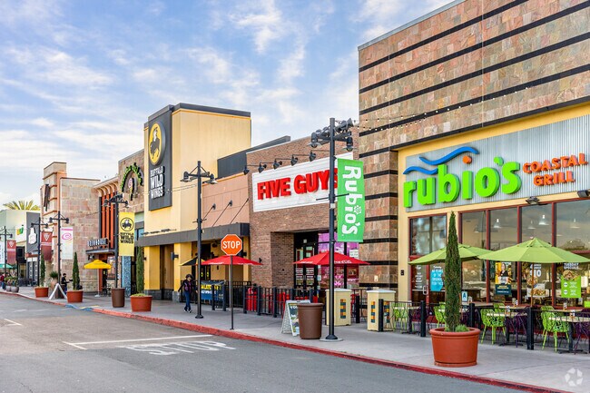 Chula Vista Center has multiple restaurants lined up in Downtown Chula Vista.