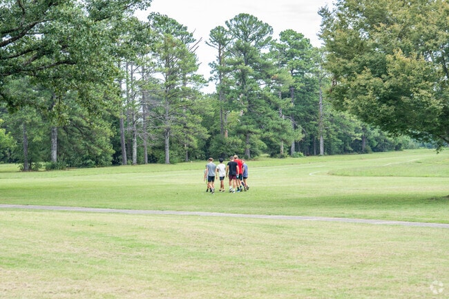 Tall Pines Golf Club anchors Woodland Forrest with an 18-hole course.
