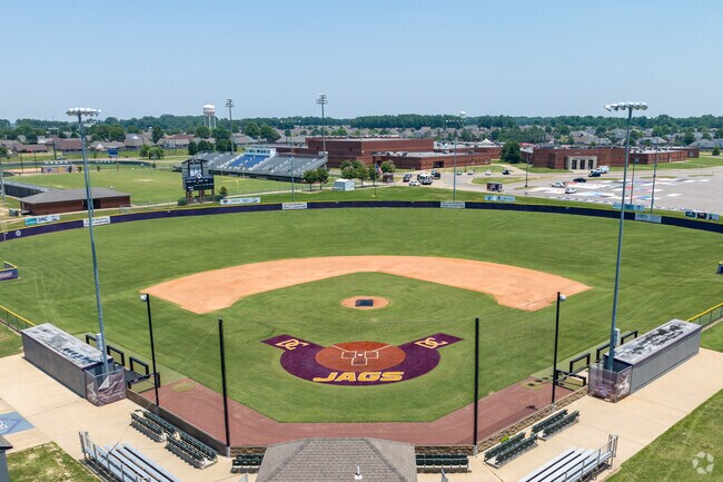 You will find a baseball field at Desoto Central High School in Southaven.