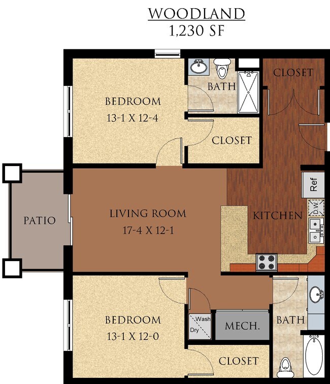 Woodland Floorplan