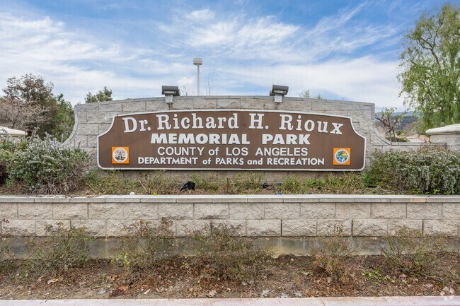 Dr. Richard H. Rioux Memorial Park provides fun for the whole family in Stevenson Ranch.
