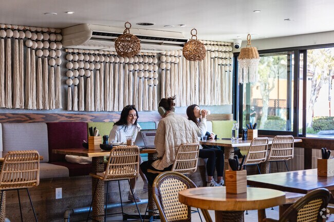 Molly's, a favorite coffee shop in Mission Beach, serves up cozy vibes and delicious brews.