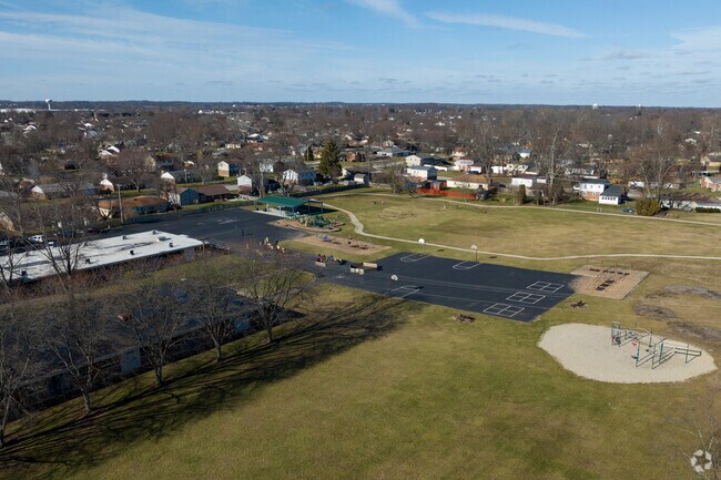 Recess creates buzz and laughter on the playgrounds at Northmoor Elementary School.