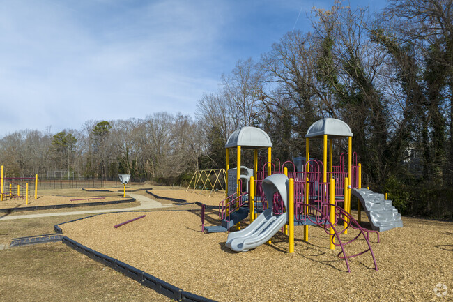 Playground at Vaughan Academy of Technology.