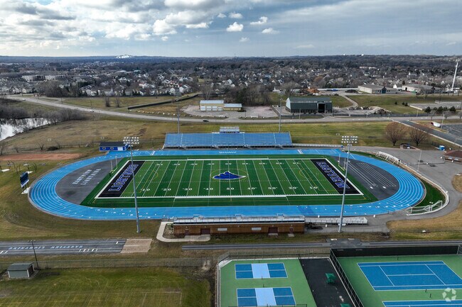 Eastview High School has an extensive athletic progeam.