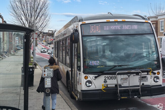 Public transportation is a breeze in Broadway East, with stops on every corner.