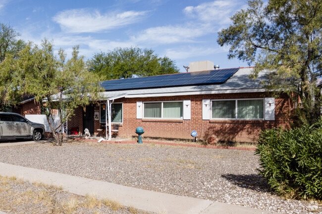 Homes with solar panels are common in Pinecrest.